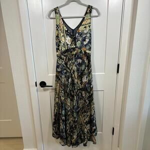 Women’s Peruvian Connection Maxi Dress Sleeveless Art To Wear Whimsy Goth Size M